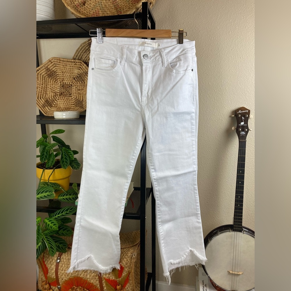 HIDDEN Happi cropped flare stretch jeans size 28